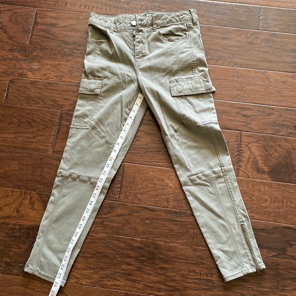 American Eagle Cargo Pants Button Down. Zippers E… - image 2